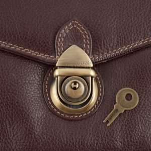 Мужская сумка для документов из натуральной кожи – фото 3
